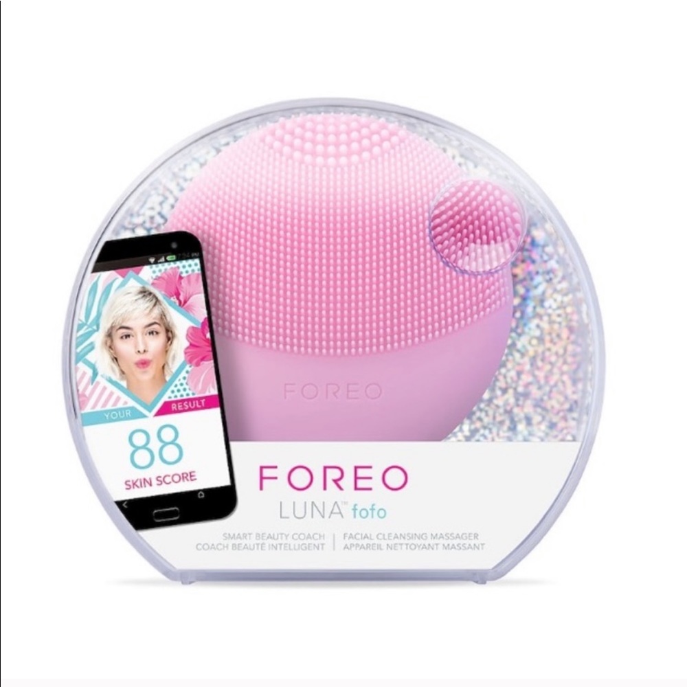 🧼 NWT Foreo Luna fofo cleansing tool (pearl pink)